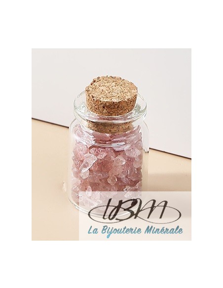 Bouteille de chips de pierres roulées 1199