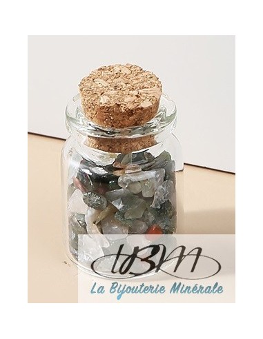 Bouteille de chips de pierres roulées 1199