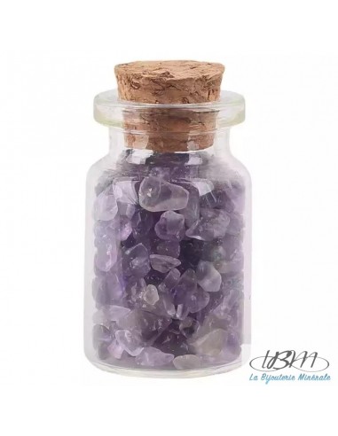 Bouteille de chips de pierres roulées 1199