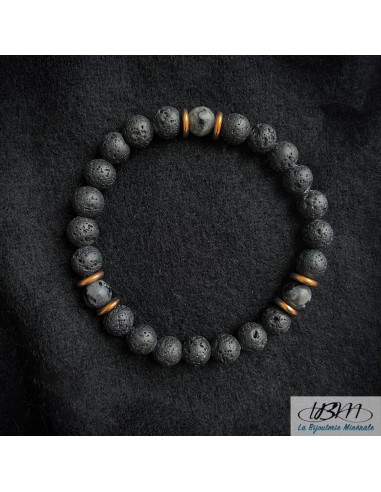 Bracelet homme-perles de 8mm-en1319