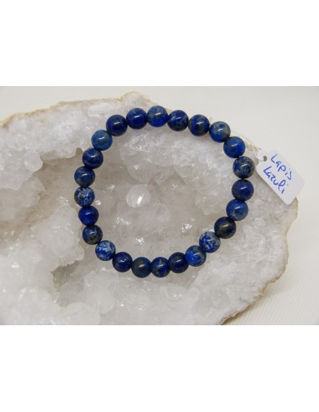 Bracelet en lapis-lazuli • La Bijouterie Minérale