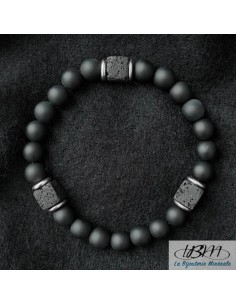 Bracelet homme-perles de 8mm-en1323