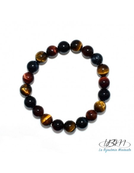 Bracelet Oeil de Tigre 16mm