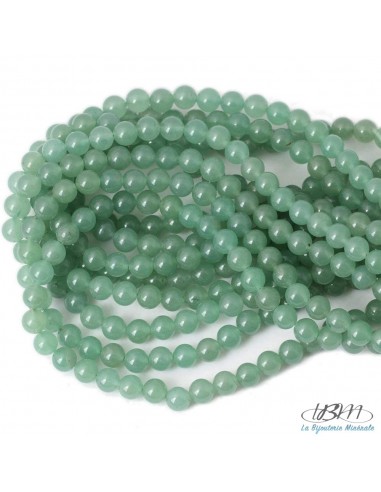 lot de perles d'aventurine verte naturelle de La Bijouterie Minérale