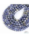 Lot de perles de Jaspe Blue Spot 8 mm