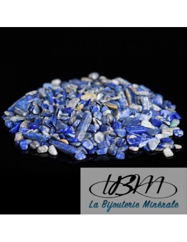 Chips de Lapis Lazuli d'Afghanistan de La Bijouterie Minérale