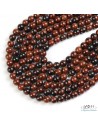 Lot de perles en Obsidienne Mahogany (Obsidienne Acajou) de La Bijouterie Minérale