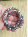 Bracelet de Labradorite naturelle claire 4A par La Bijouterie Minérale