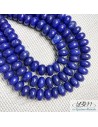 Lot de rondelles de perles de pierre naturelle de Lapis Lazuli par La Bijouterie Minérale