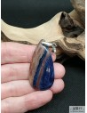 Pendentif en Sodalite du Congo par La Bijouterie Minérale