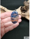 Pendentif en Sodalite du Congo par La Bijouterie Minérale