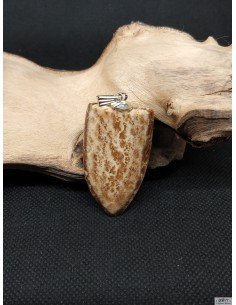 Pendentif en Aragonite de La Bijouterie Minérale 2