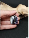 Pendentif en kämmerérite par La Bijouterie Minérale