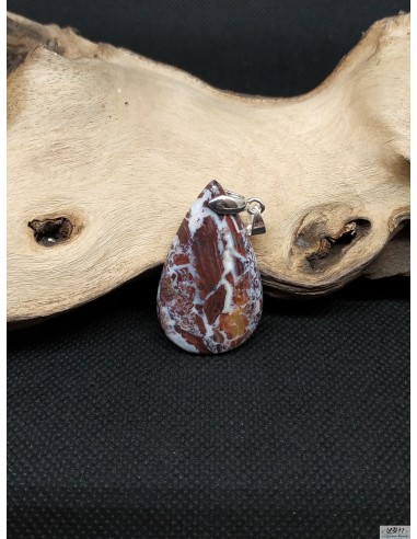 Pendentif en Agate Hongroise naturelle de La Bijouterie Minérale