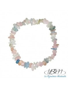 copy of Bracelet baroque en chips de pierres roulées...