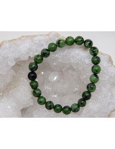 Bracelet en zoisite rubis • La Bijouterie Minérale