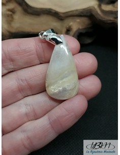 Pendentif de Bélomorite (sunstone) de  La Bijouterie Minérale 2