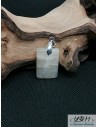 Pendentif de Bélomorite petit rectangle (sunstone) de  La Bijouterie Minérale