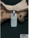 Pendentif de Bélomorite rectangle (sunstone) par La Bijouterie Minérale