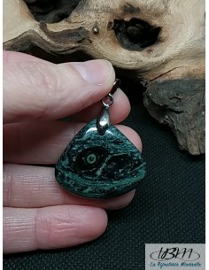 Pendentif jaspe Kambaba de 25,9*29 mm de La Bijouterie Minerale