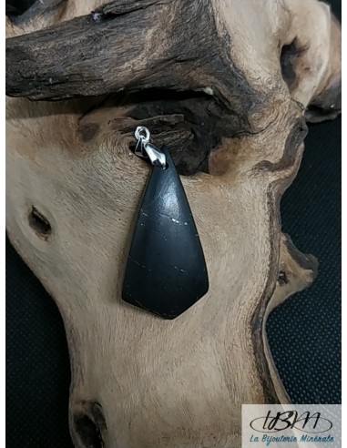 Pendentif en Shungite de 41.3*21.3 mm de La Bijouterie Minérale