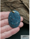 Pendentif en Cyanite-Rubis de 40.4 * 28.1 mm de forme ovale par La Bijouterie Minérale