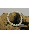 bracelet en en perle d'amazonite jaune de La Bijouterie Minérale