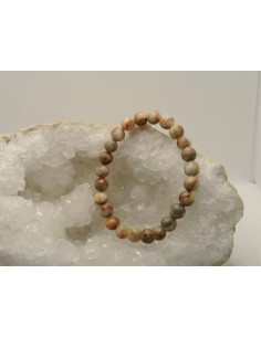 Bracelet Jaspe Rose • La Bijouterie Minérale 2