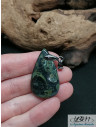 Pendentif jaspe Kambaba de 34.2 * 20.1 mm en forme de goutte d'eau par La Bijouterie Minérale