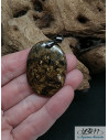 Pendentif Bronzite de 37.8 * 27.3 mm de forme ovale de La Bijouterie Minérale