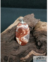 Pendentif en Agate Crazy-Lace de forme ovale de 45 * 27.1 mm de La Bijouterie Minérale
