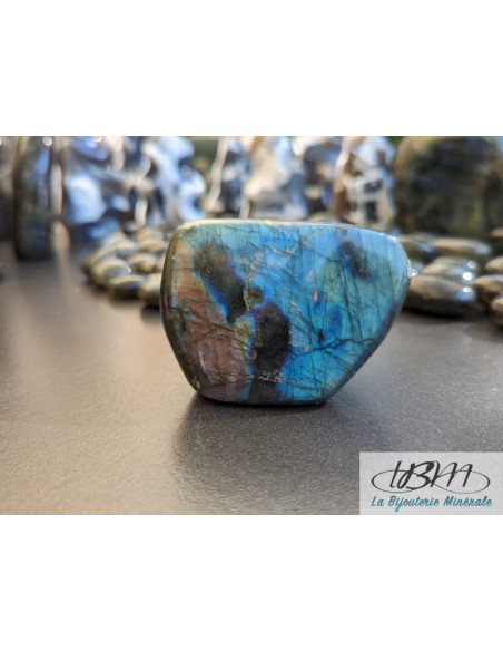 copy of Bloc de labradorite poli forme libre - 1