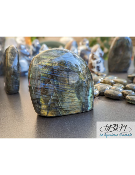 copy of Bloc de labradorite poli forme libre - 1
