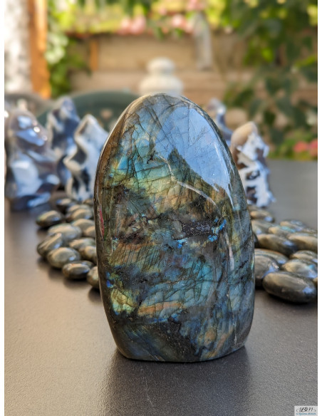 copy of Bloc de labradorite poli forme libre - 1
