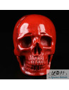 Crâne en jaspe rouge massif de 5 cm de La Bijouterie Minérale