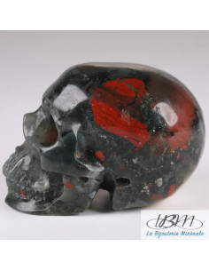 copy of Crâne en oeil de tigre massif de 5 cm 2