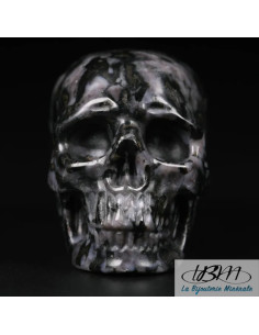 Crâne en Gabbro de 5 cm de La Bijouterie Minérale