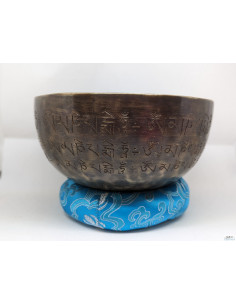 Bol tibétain chantant- Note Mi - 5 métaux - par La Bijouterie Minérale