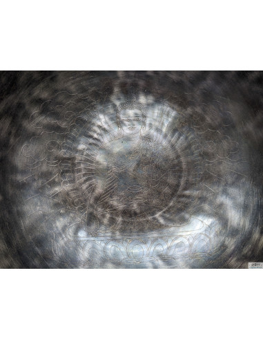 Bol tibétain chantant- Note Mi - 5 métaux - par La Bijouterie Minérale