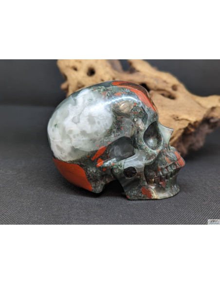 copy of Crâne en oeil de tigre massif de 5 cm