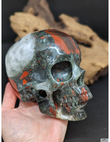 copy of Crâne en oeil de tigre massif de 5 cm