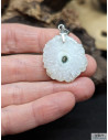 Pendentif en quartz solaire naturel de 25.7 x 23.6 mm de La Bijouterie Minérale