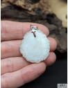 Pendentif en quartz solaire naturel de 28.4 x 25.8 mm de La Bijouterie Minérale