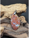 Pendentif d'Agate Couture de 45.5 * 23.7 mm par La Bijouterie Minérale