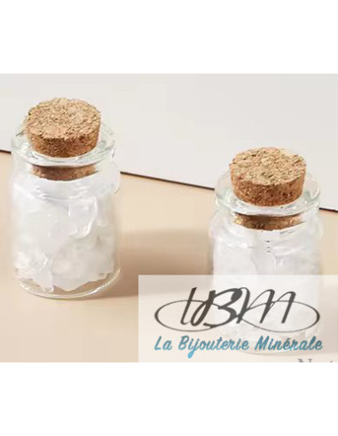 Bouteille de de chips de pierres roulées 1151