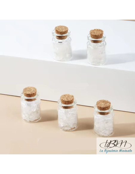 Bouteille de de chips de pierres roulées 1151