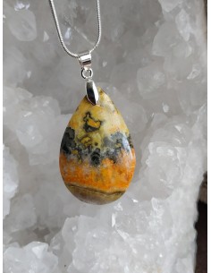 pendentif en bumblebee jasper • Sister's Gemmes