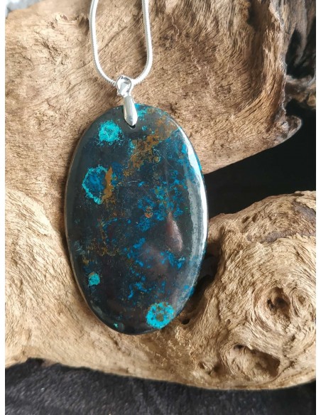 Pendentif Azurite